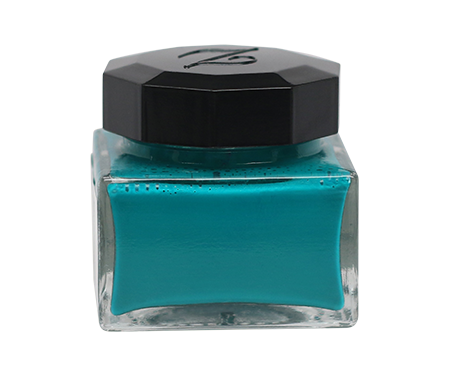Ziller’s - Calligraphy Ink - Aqua Blue Green