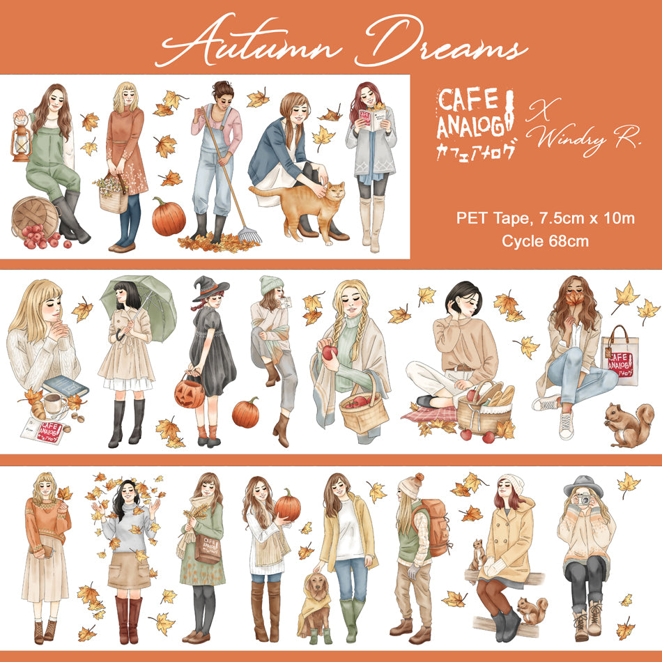 Windry R. - Washi Tape - Autumn Dreams (PET)