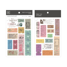 MU Lifestyle - Planner Sticker - Print On - #129 <Outgoing>