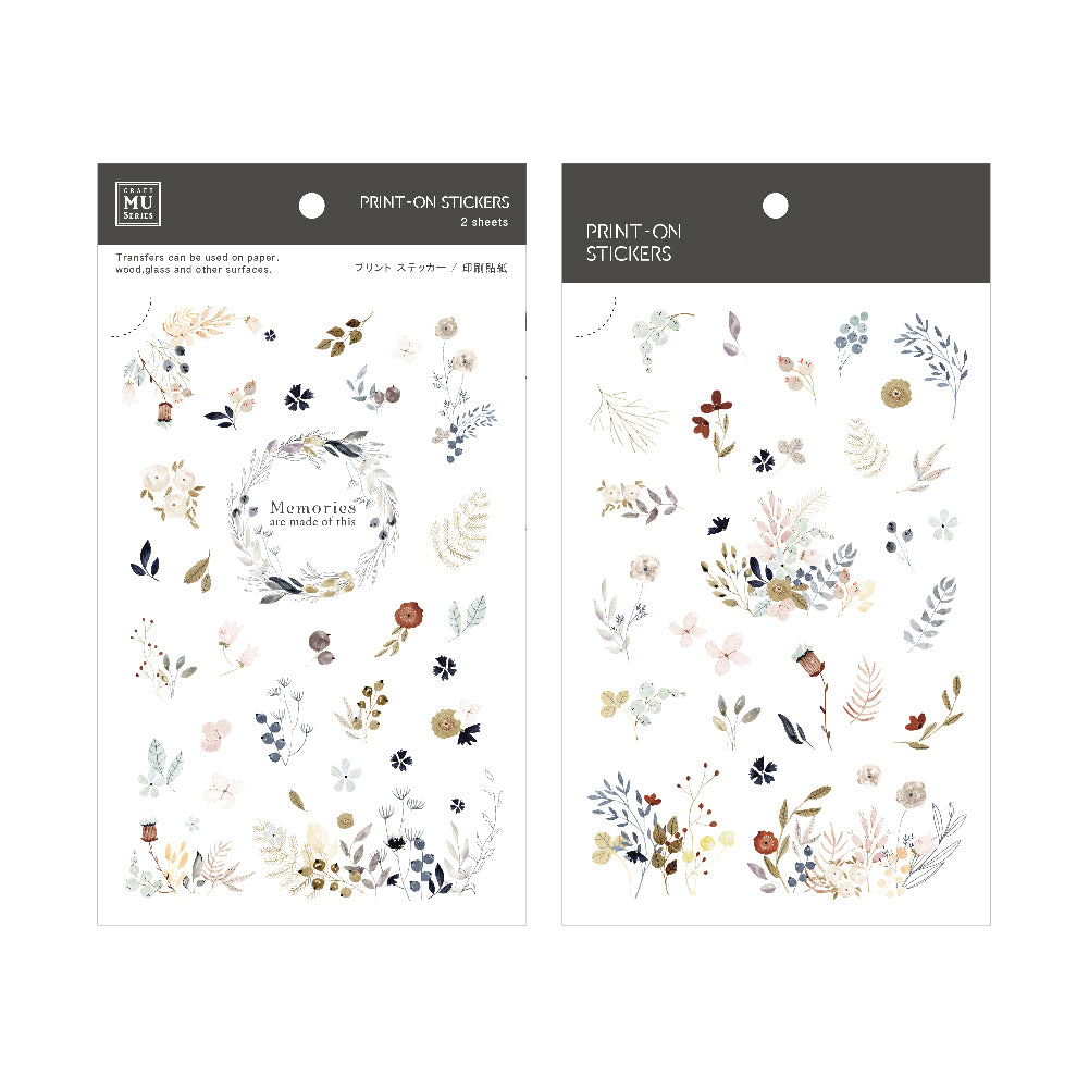 MU Lifestyle - Planner Sticker - Print On - #202 <Outgoing>