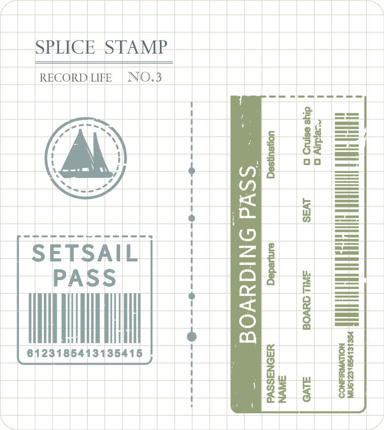 MU Lifestyle - Stamp - Splice Stamp #3003