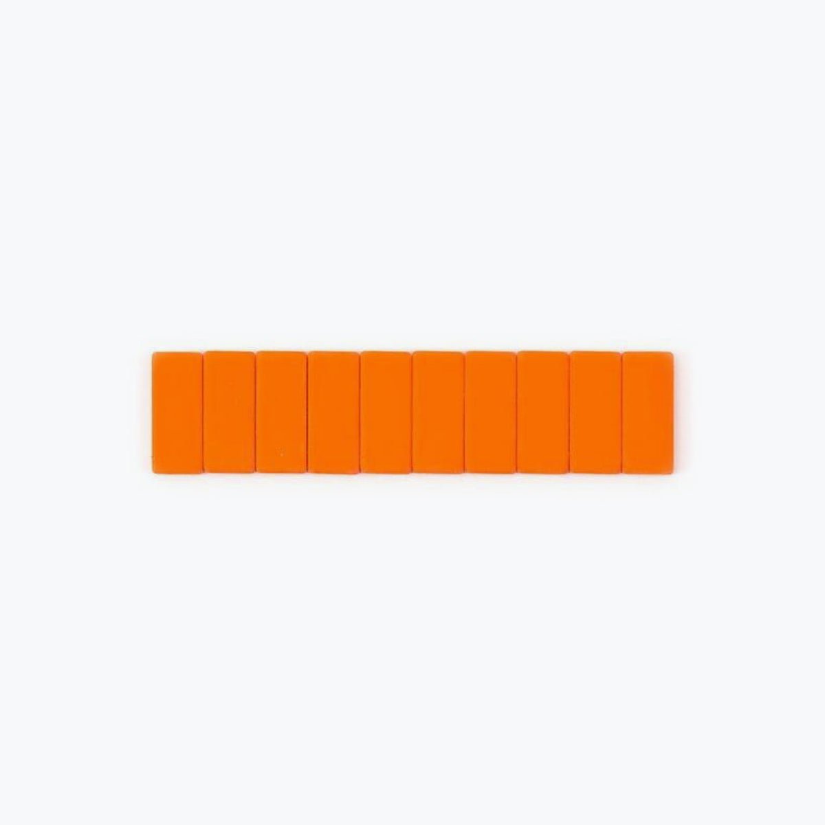 Palomino Blackwing - Replacement Erasers - 10 Pack - Orange