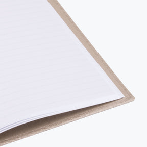 Bookbinders Design - Cloth Notebook - Large - Sandbrown
