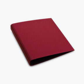 Bookbinders Design - Cloth Ringbinder - A4 - Rose Red