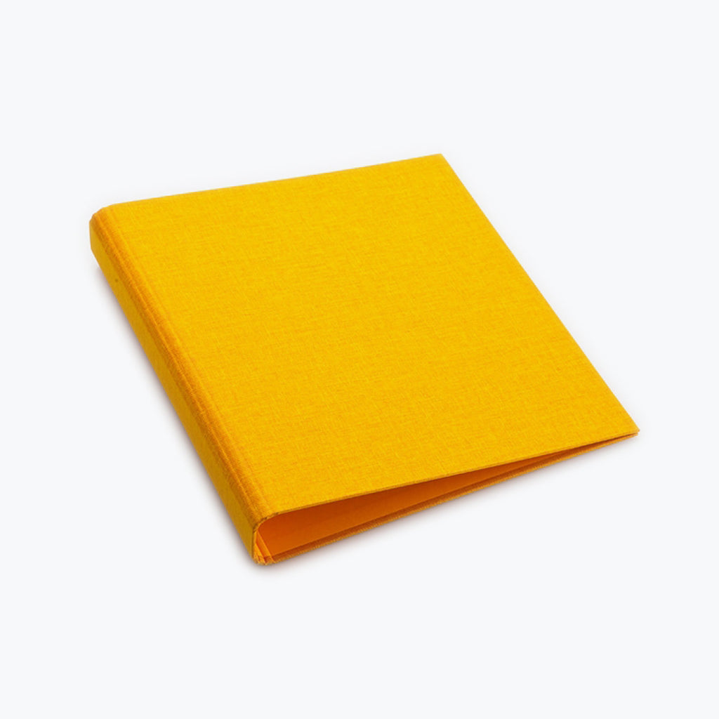 Bookbinders Design | Cloth Ringbinder A4 Sun Yellow