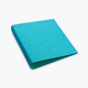 Bookbinders Design - Cloth Ringbinder - A4 - Turquoise <Outgoing>