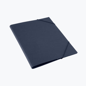 Bookbinders Design - Folder - A4 - Smoke Blue