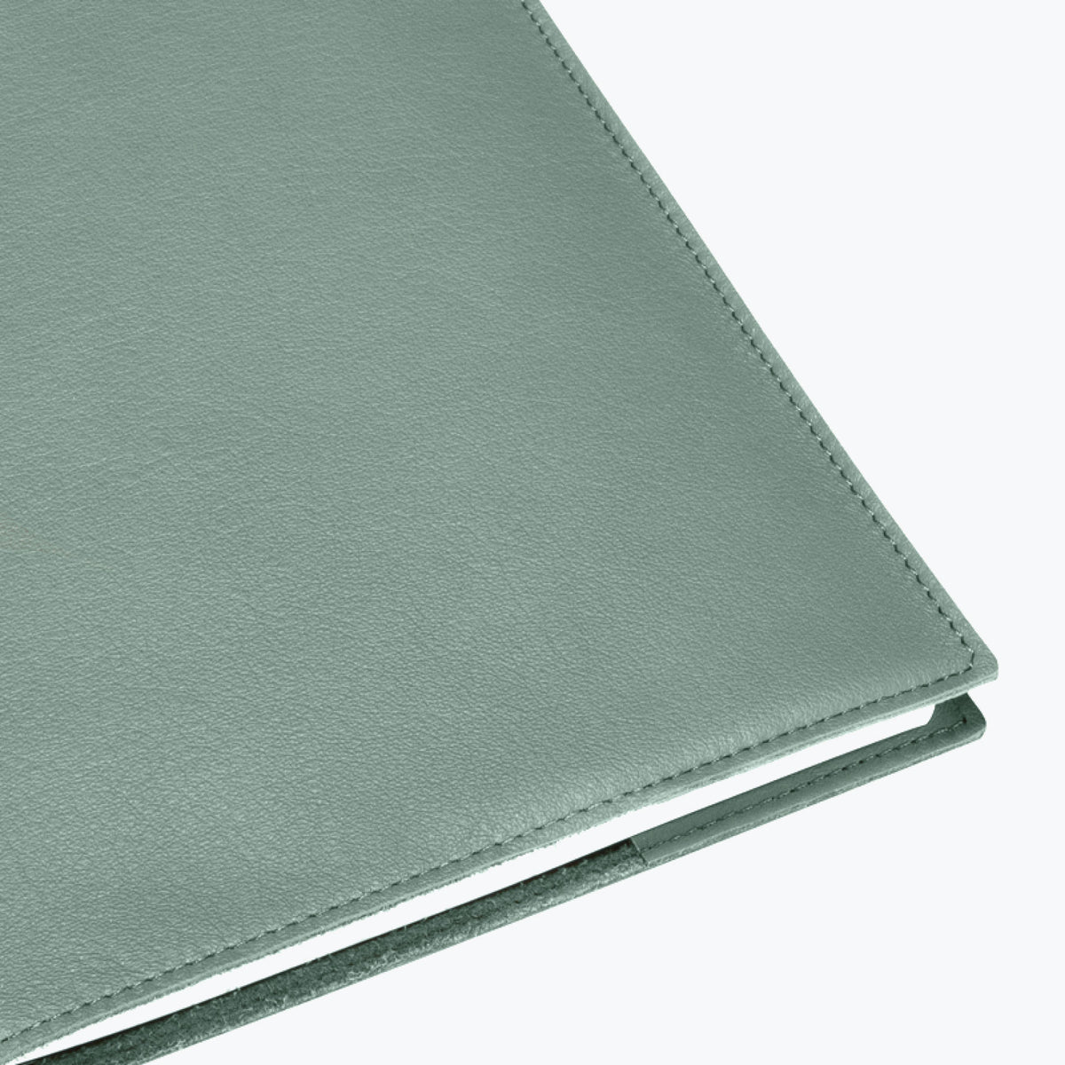 Bookbinders Design - Notebook - Leather - A4 - Dusty Green