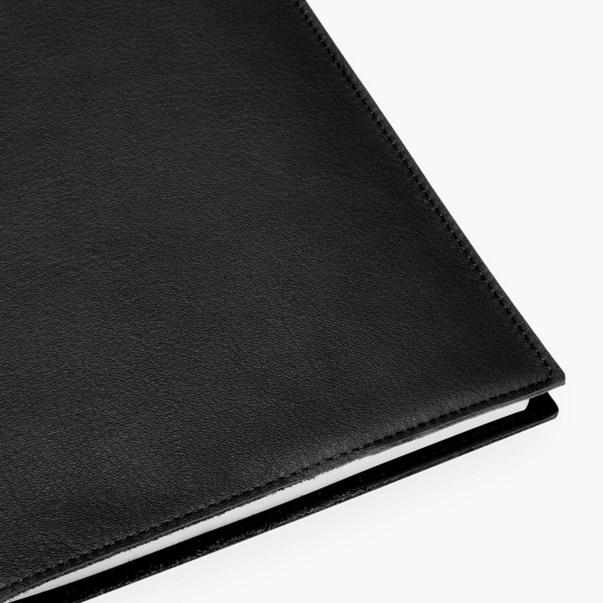 Bookbinders Design - Notebook - Leather - A4 - Black