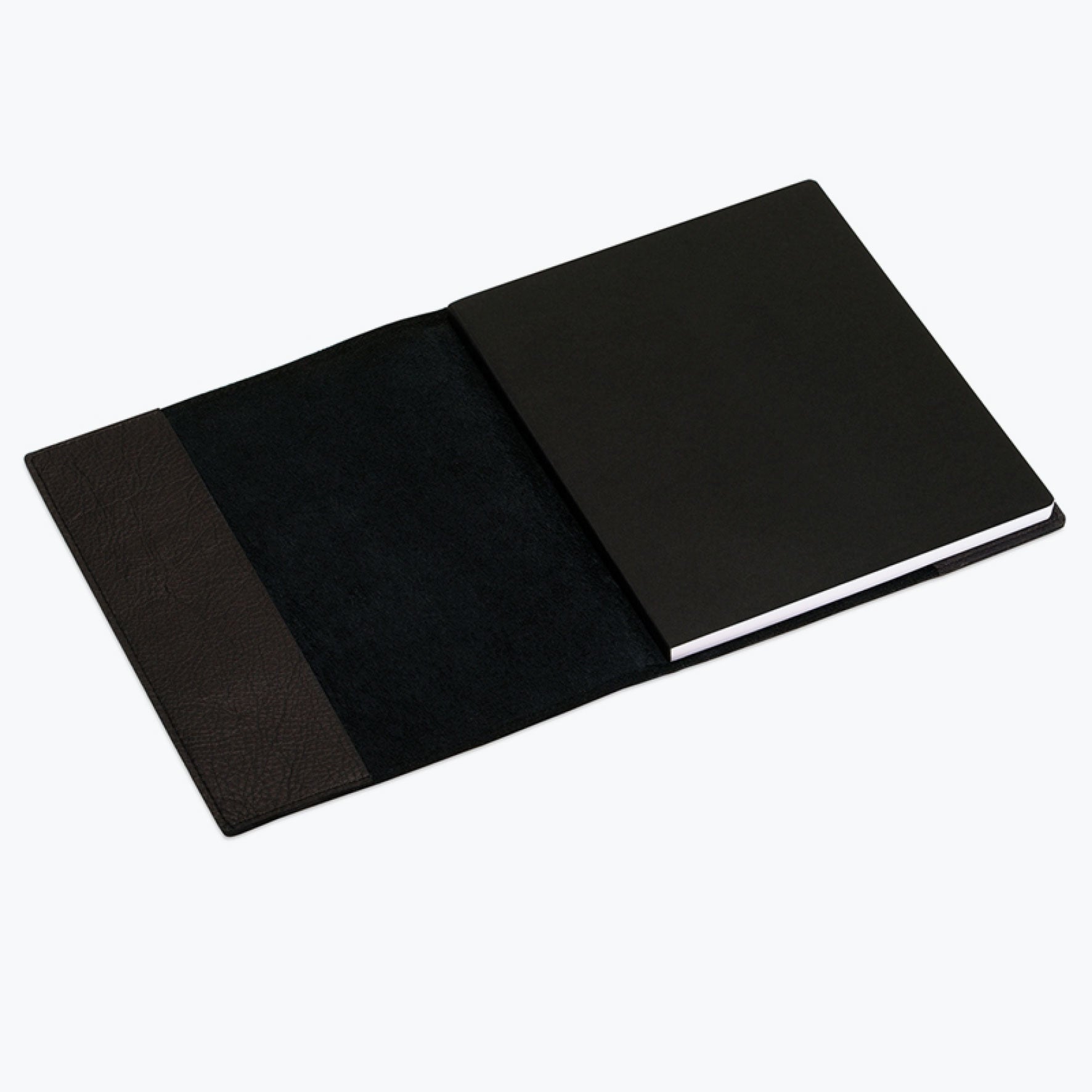 Bookbinders Design - Notebook - Leather - A4 - Black