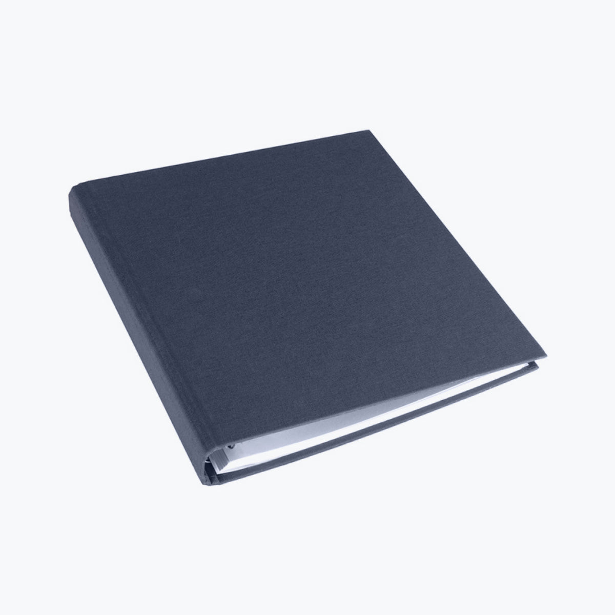 Bookbinders Design - Cloth Ringbinder - A4 - Smoke Blue