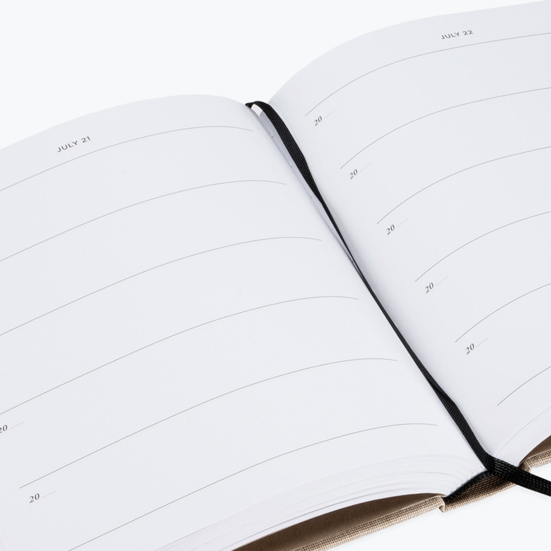 Bookbinders Design - Planner - 5 Year Diary - Sandbrown