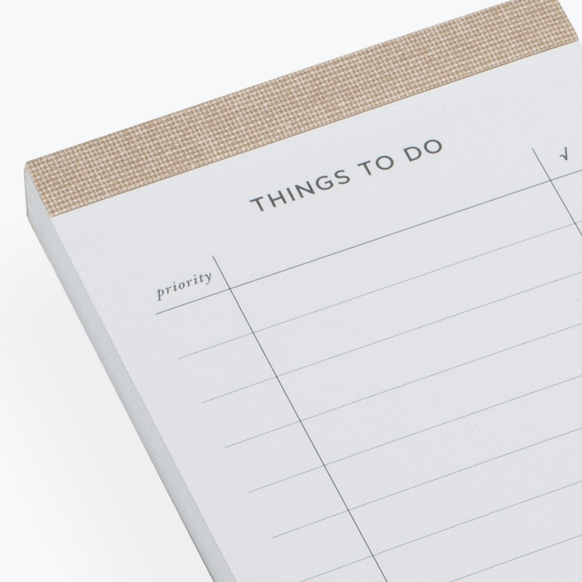 Bookbinders Design - Planner - To Do List - Sandbrown