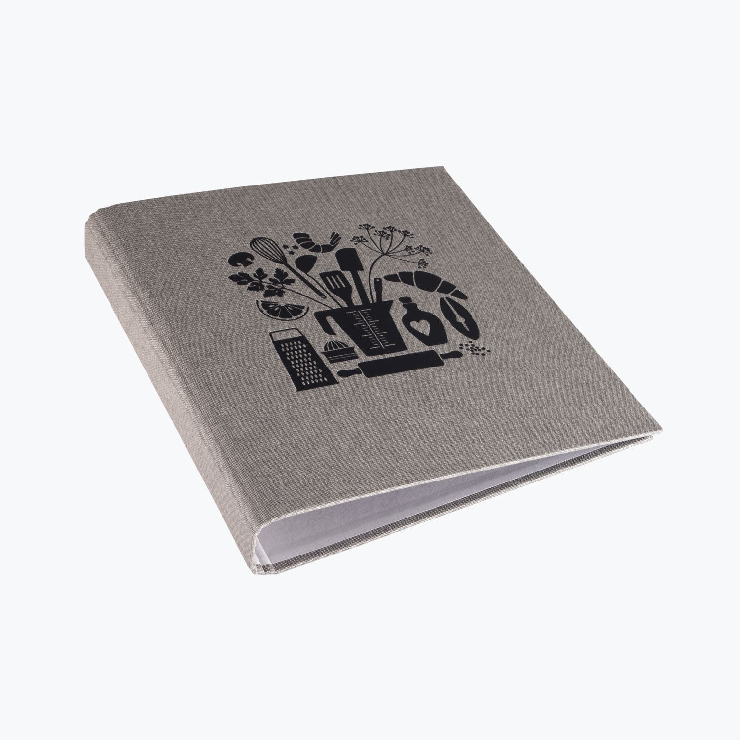 Bookbinders Design - Ringbinder - A4 - Kitchen - Light Grey/Black