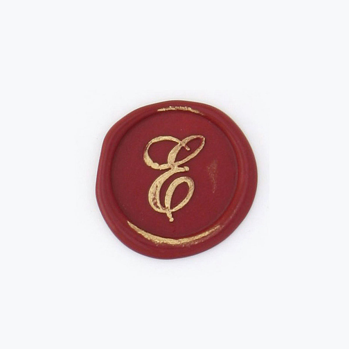 Bortoletti - Bronze Initial Letter - Cursive - E