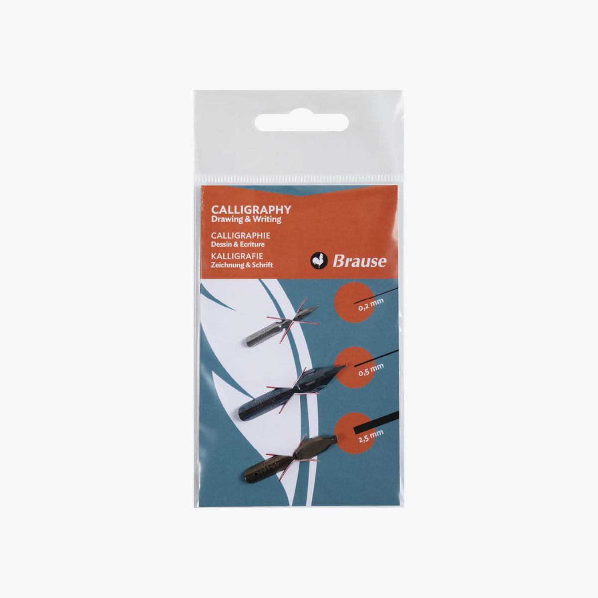 Brause - Calligraphy Nib - Set of 3 - Calligraphy