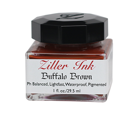 Ziller’s - Calligraphy Ink - Buffalo Brown