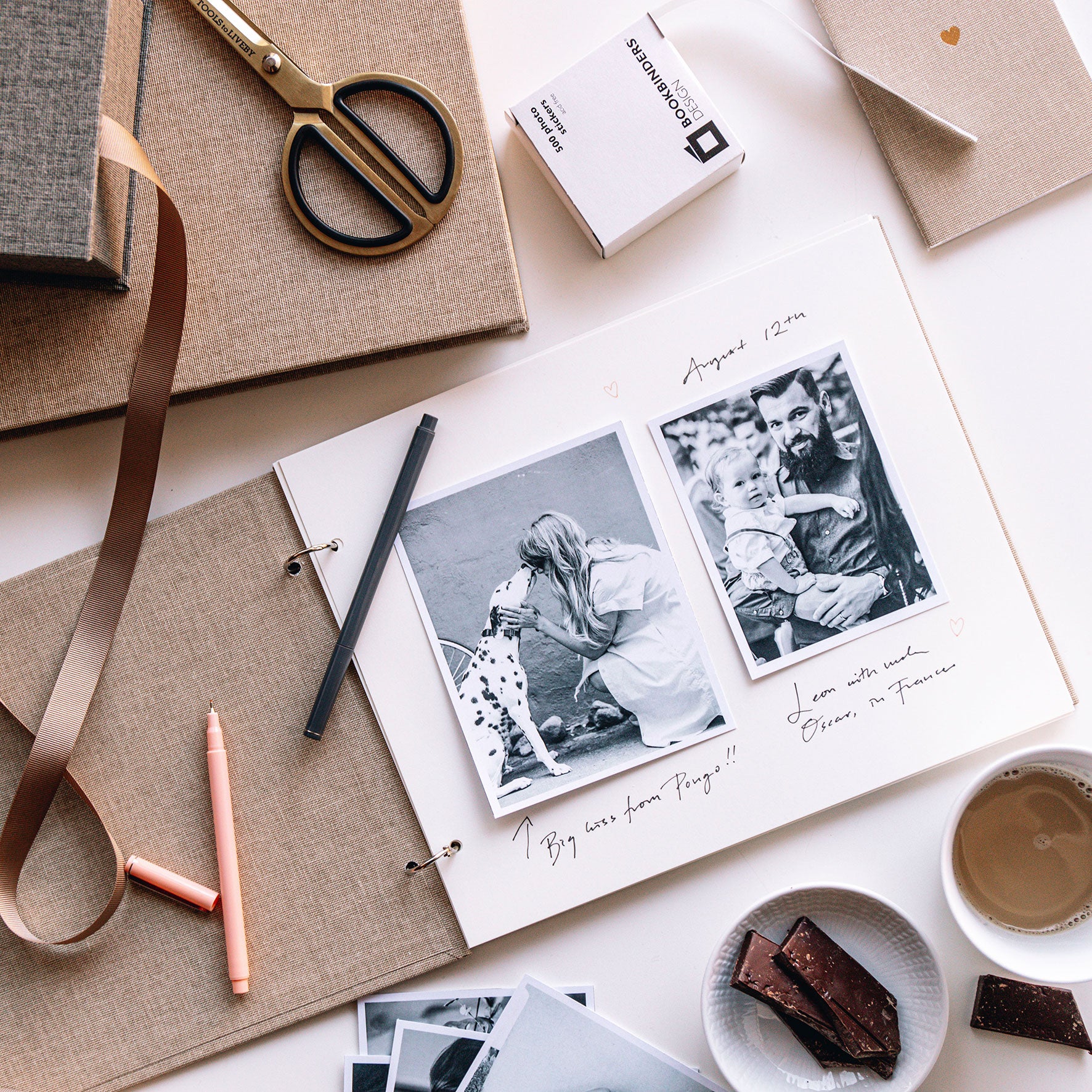 Bookbinders Design - Photo Album - Columbus - Regular - Orange