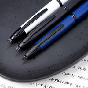 Pilot - Fountain Pen - Capless - Matte Blue (Black Trim)