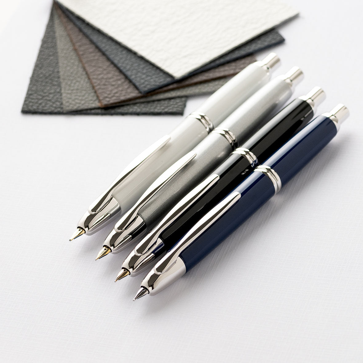 Pilot - Fountain Pen - Capless - Blue (Silver Trim)