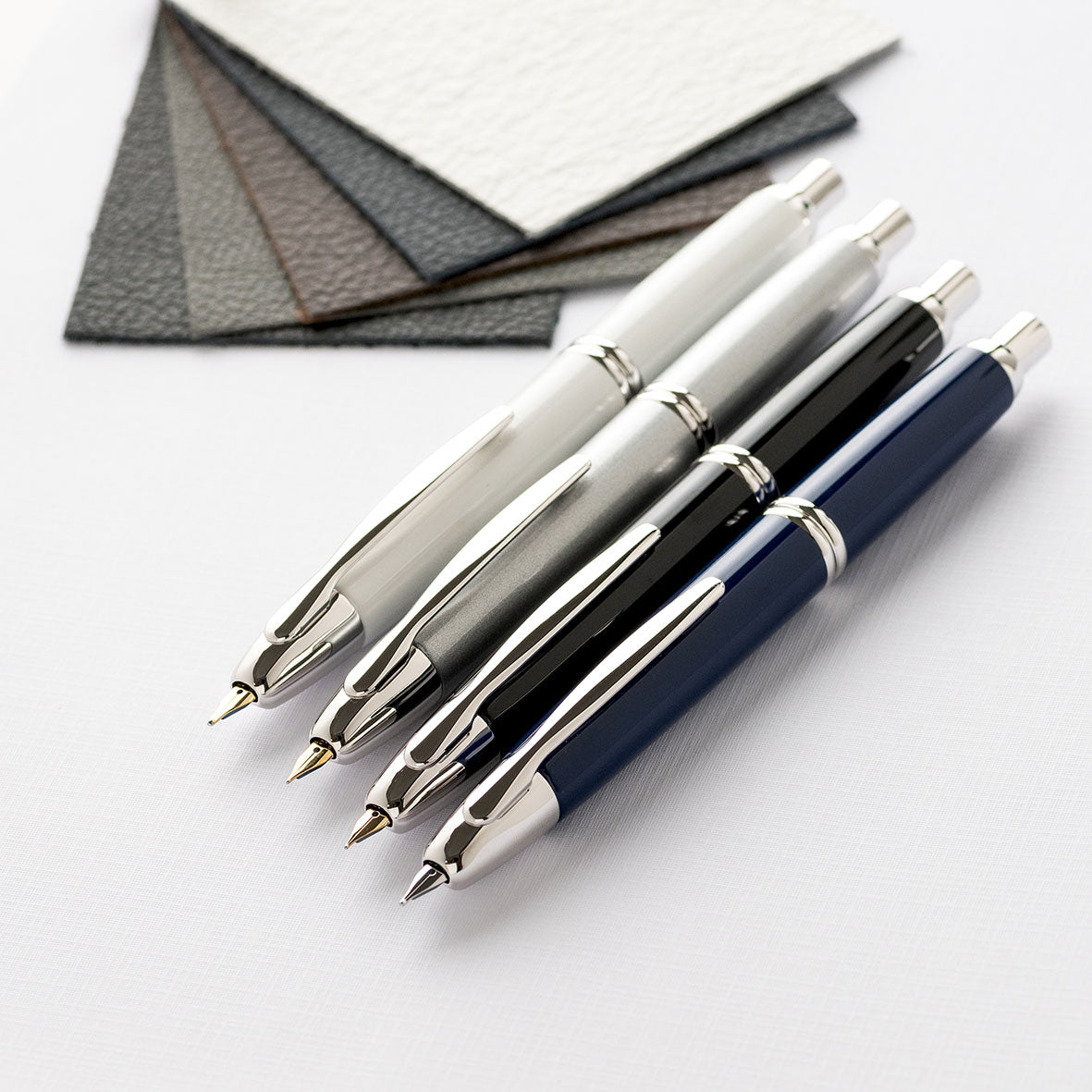 Pilot - Fountain Pen - Capless - Silver (Silver Trim)