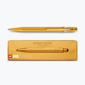 Caran d'Ache - Ballpoint Pen - 849 Bar - Gold Bar