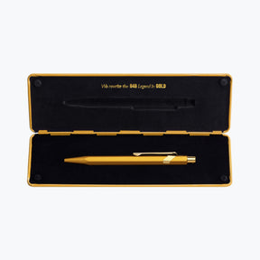 Caran d'Ache - Ballpoint Pen - 849 Bar - Gold Bar