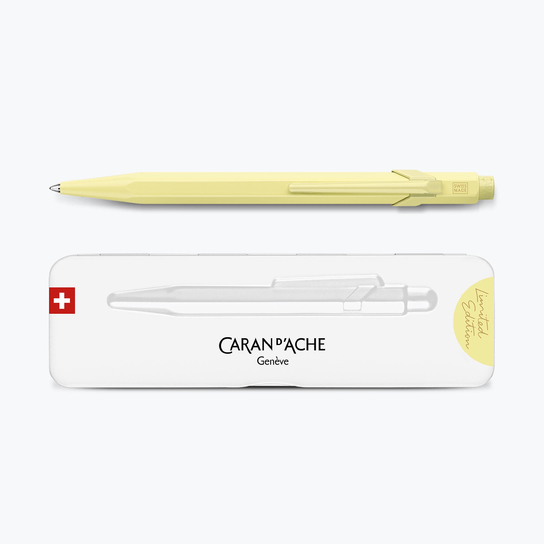 Caran d'Ache - Ballpoint Pen - 849 Claim Your Style 4 - Icy Lemon