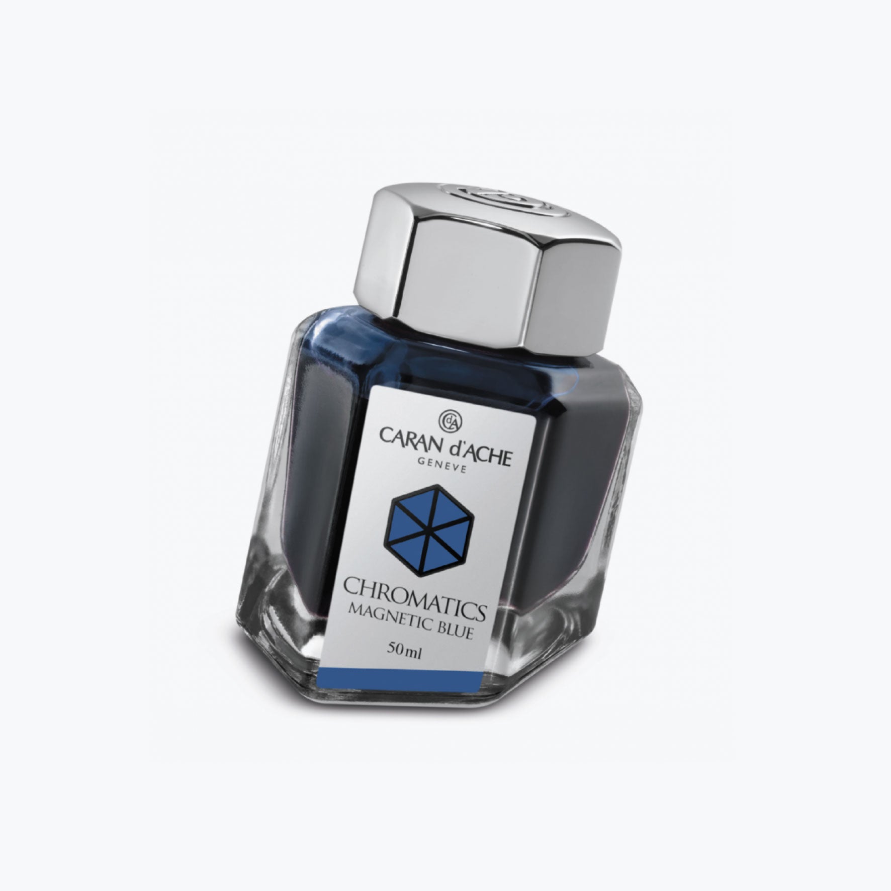 Caran d'Ache - Fountain Pen Ink - Chromatics - Magnetic Blue 50ml