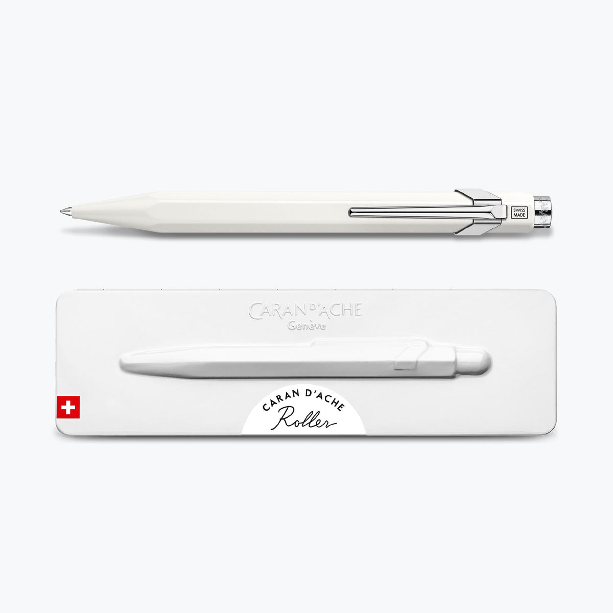 Caran d'Ache - Rollerball Pen - 849 - White