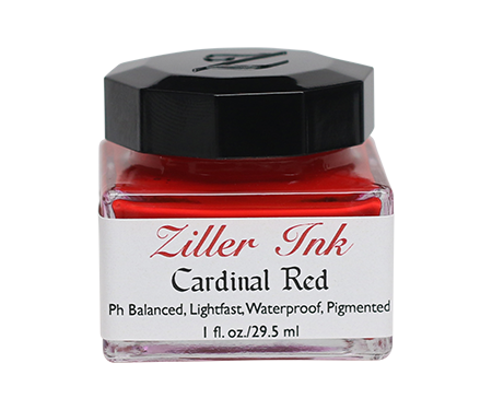 Ziller’s - Calligraphy Ink - Cardinal Red