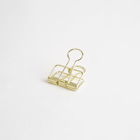 Bookbinders Design - Bulldog Clip - Gold