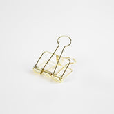 Bookbinders Design - Bulldog Clip - Gold