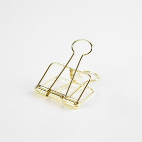 Bookbinders Design - Bulldog Clip - Gold