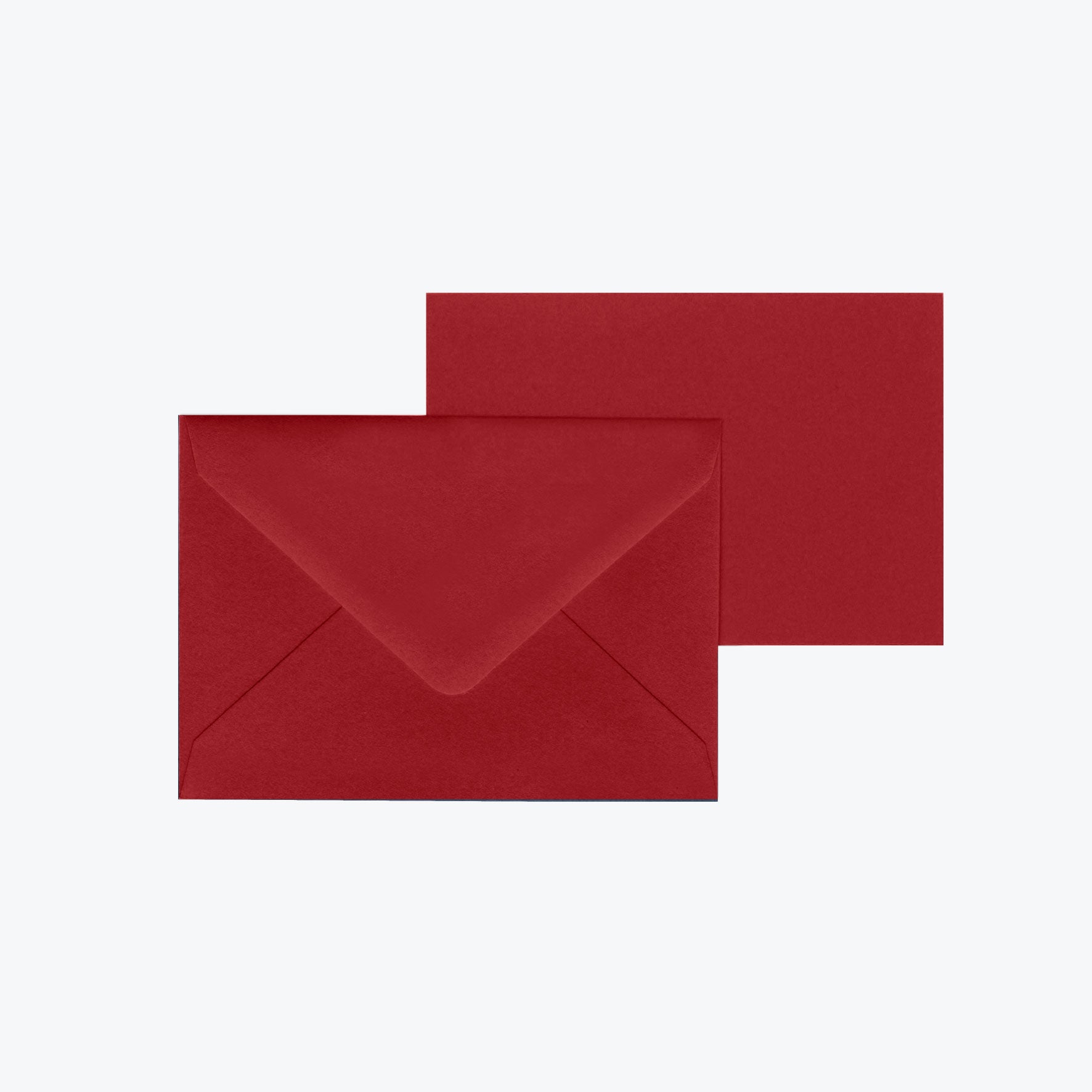 Crown Mill - Card Set - Vellum - Regular - Red <Outgoing>