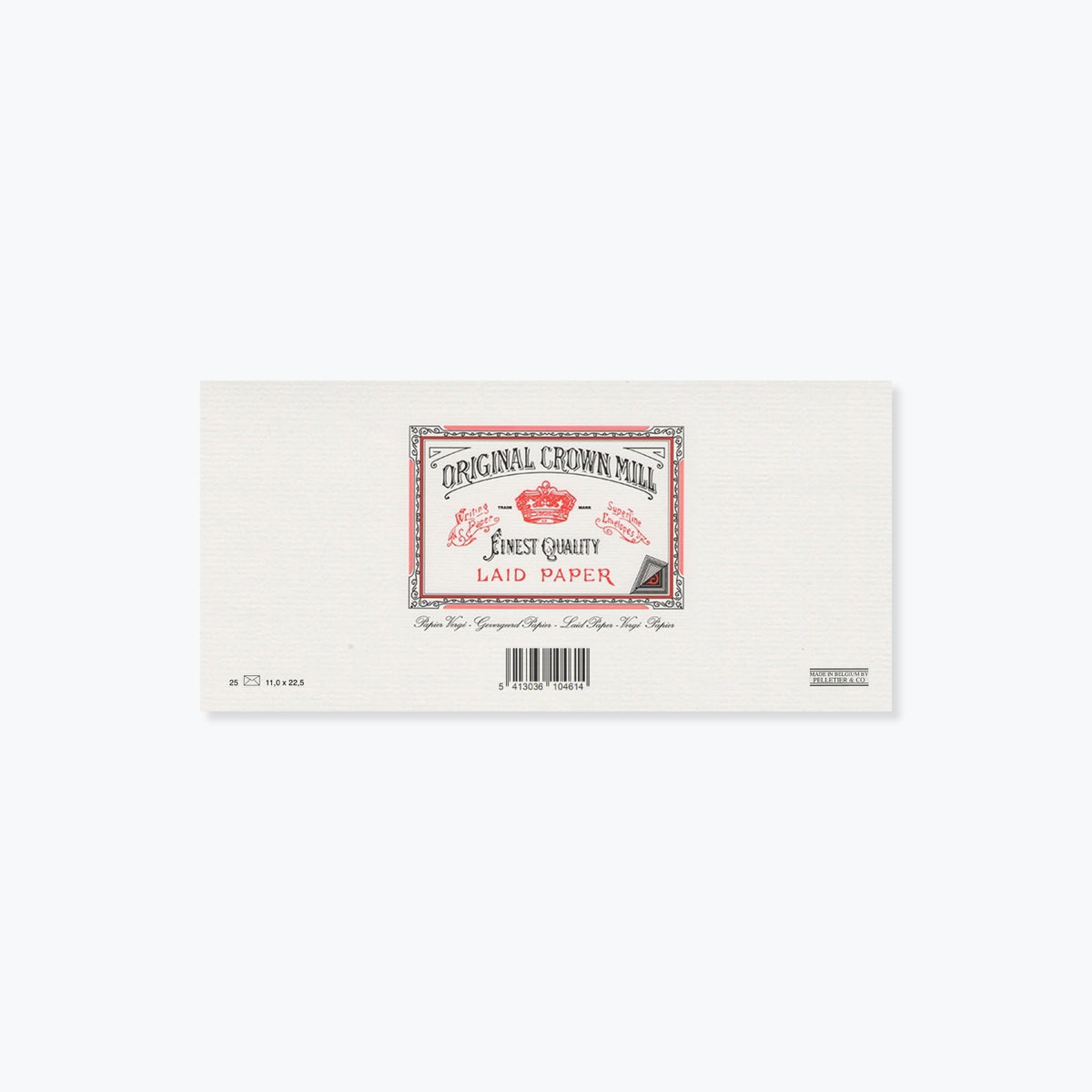 Crown Mill - Envelopes - Lined - DL  - White