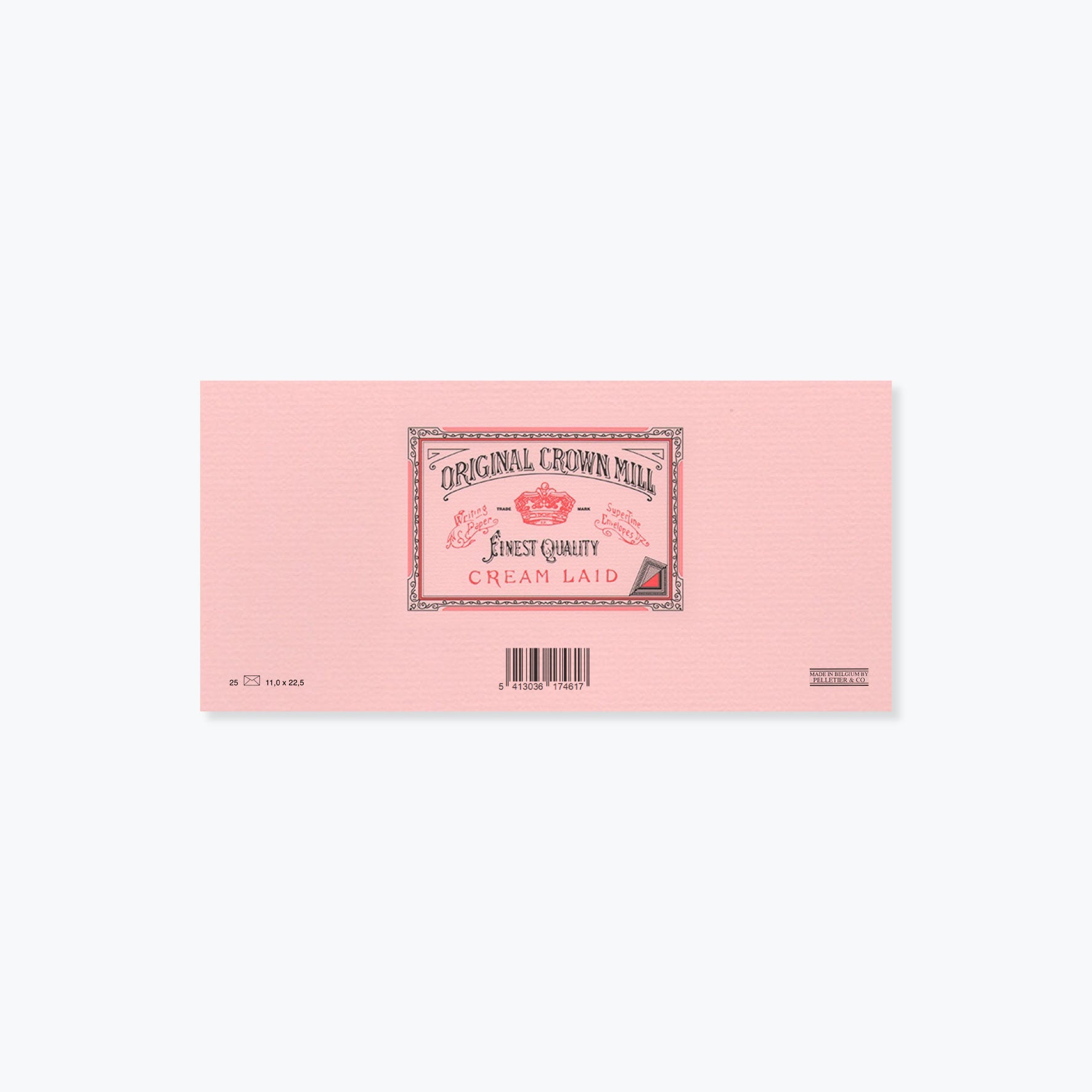 Crown Mill - Envelopes - Lined - DL  - Pink