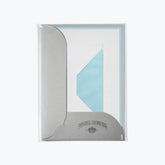 Crown Mill - Letter Set - Compendium - A5 - White/Ice Blue (Set of 8)