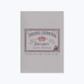 Crown Mill - Writing Pad - A5 - Grey