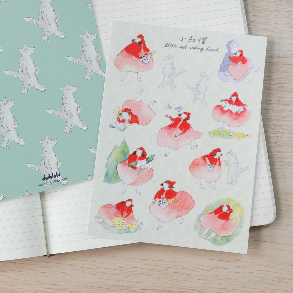 Dodolulu - Planner Sticker - Little Red Riding Hood