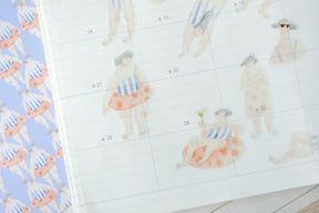 Dodolulu - Planner Sticker - The Stripped Swimsuit