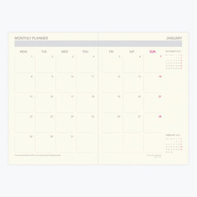 Daycraft - 2023 Diary - Signature - A5 - Purple