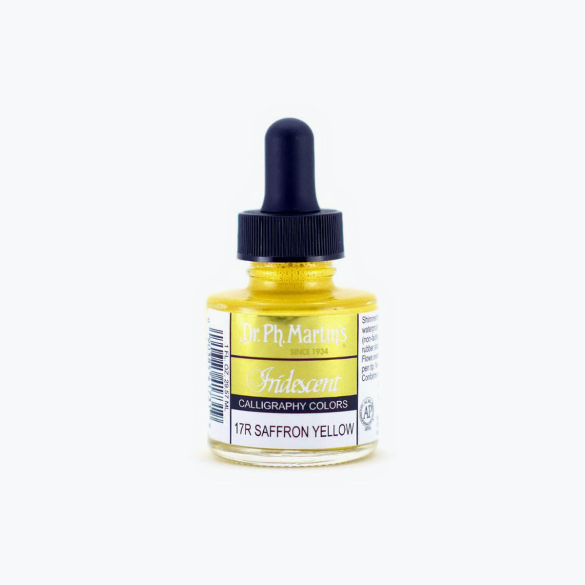 Dr. Ph. Martin's - Calligraphy Ink - Iridescent - Saffron Yellow (17R)