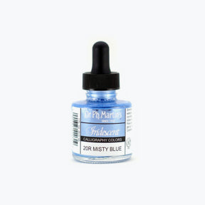 Dr. Ph. Martin's - Calligraphy Ink - Iridescent - Misty Blue (20R)