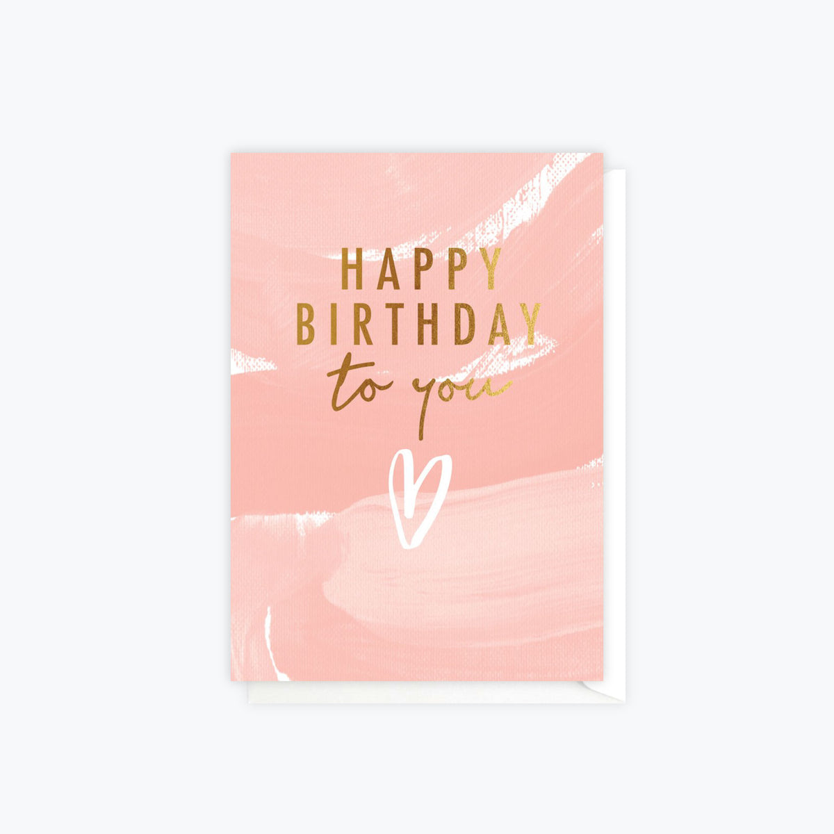 ELM Paper - Card - Birthday - Brushy Peach