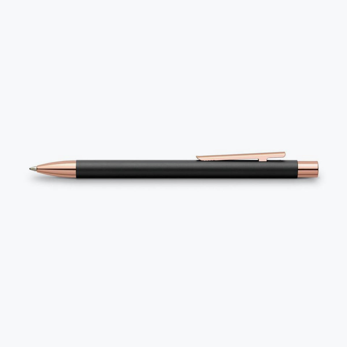 Faber-Castell - Ballpoint Pen - Neo Slim - Matte Black (Rose Gold Trim)