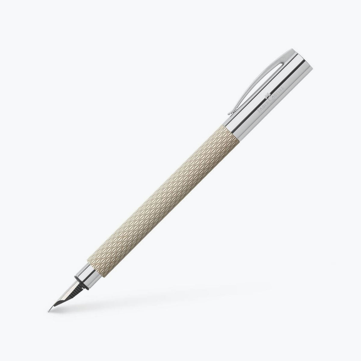 Faber-Castell - Fountain Pen - Ambition OpArt - White Sand <Outgoing>