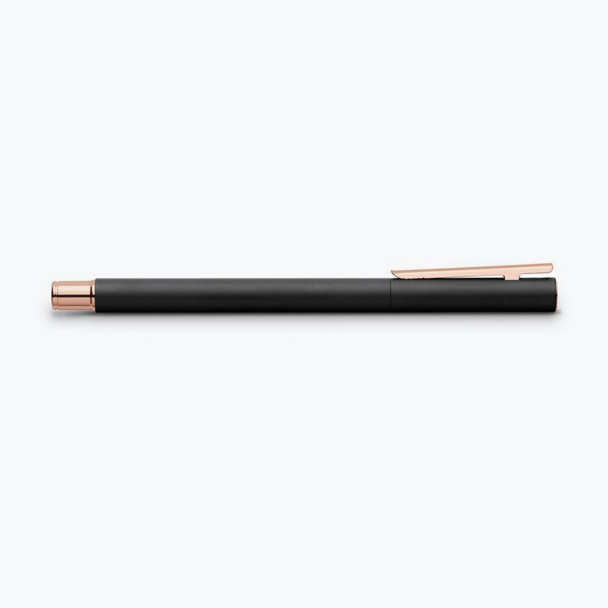 Faber-Castell - Fountain Pen - Neo Slim - Matte Black (Rose Gold Trim)