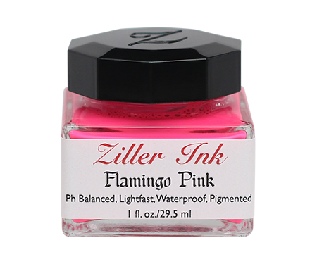 Ziller’s - Calligraphy Ink - Flamingo Pink