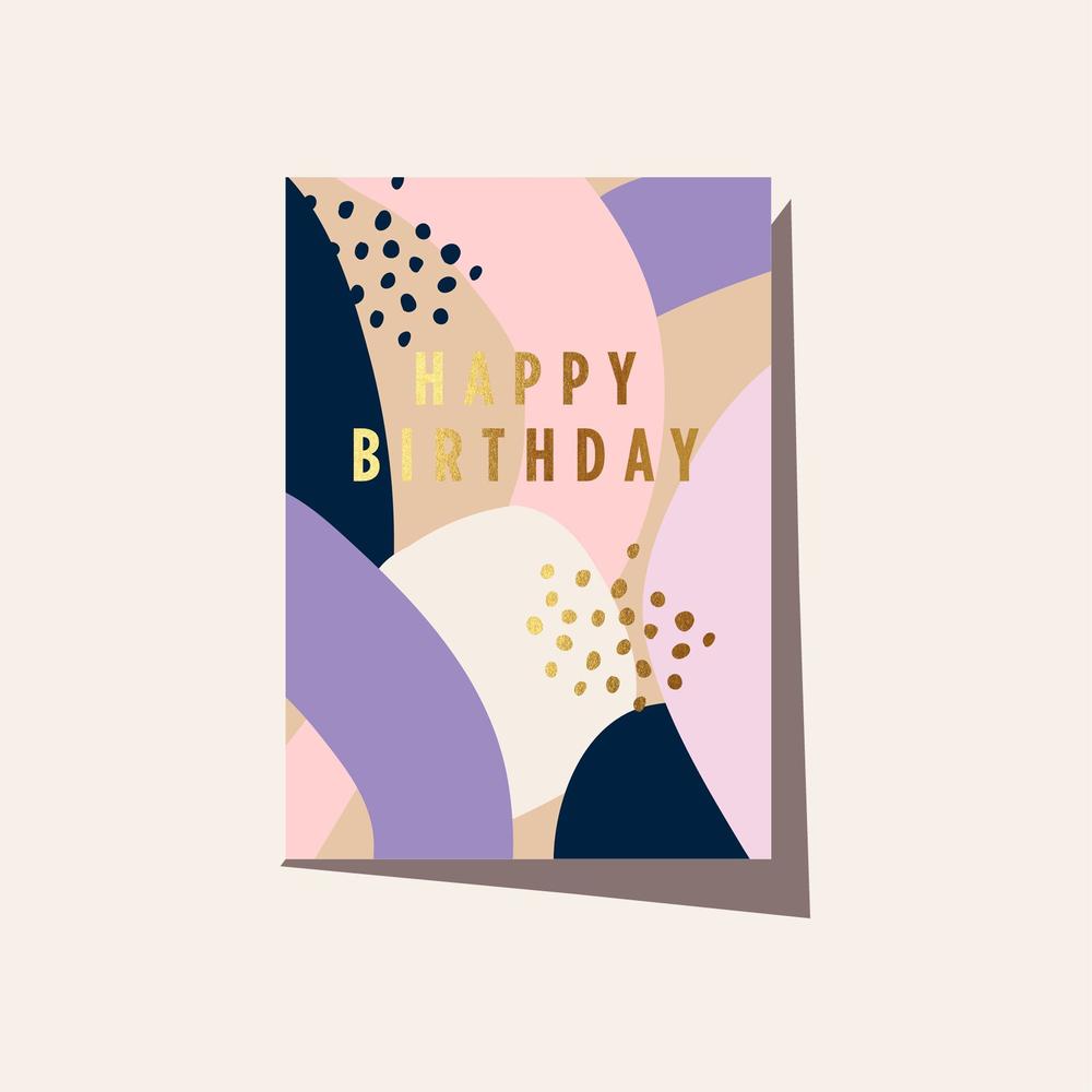 ELM Paper - Card - Birthday - Lilac